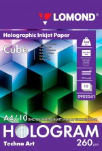  Lomond Holographic Inkjet Paper Cube () 260 /, 4/10 .  0902041